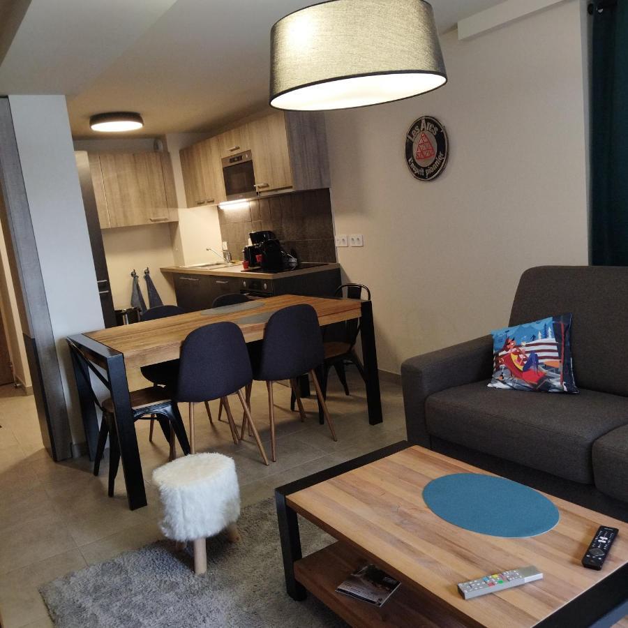 Arc 1800 Appartement 6-8 Pers,5 Cristaux, Avec Garage Les Arcs  Eksteriør billede