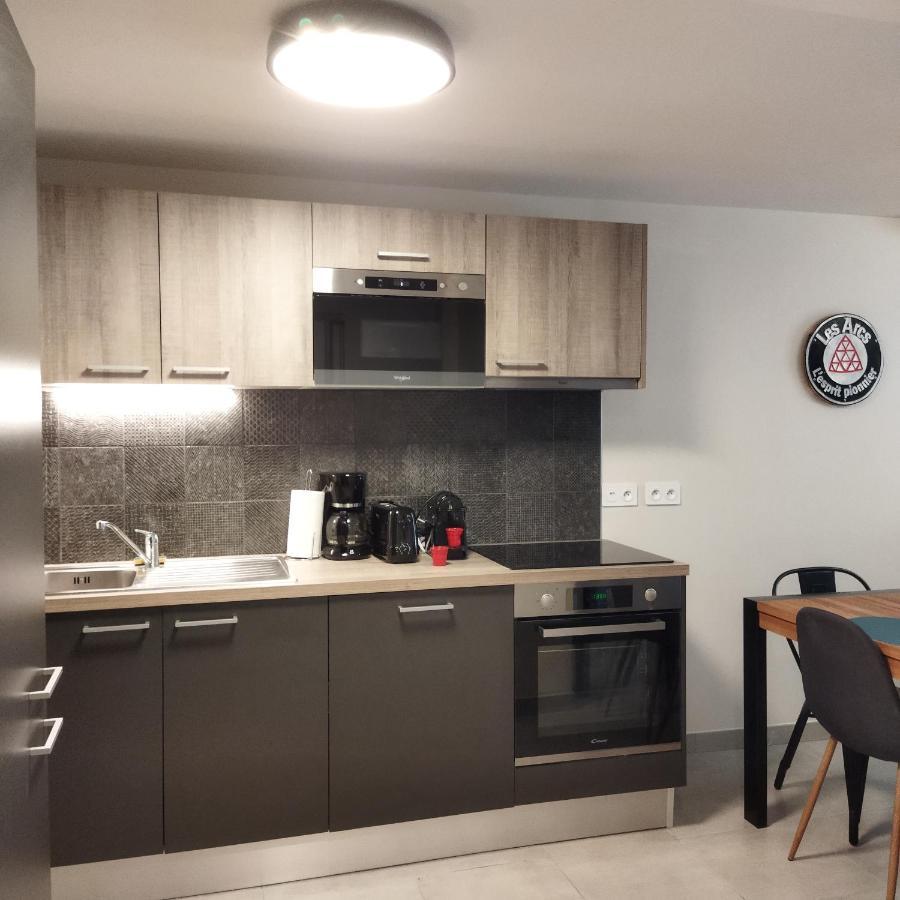 Arc 1800 Appartement 6-8 Pers,5 Cristaux, Avec Garage Les Arcs  Eksteriør billede